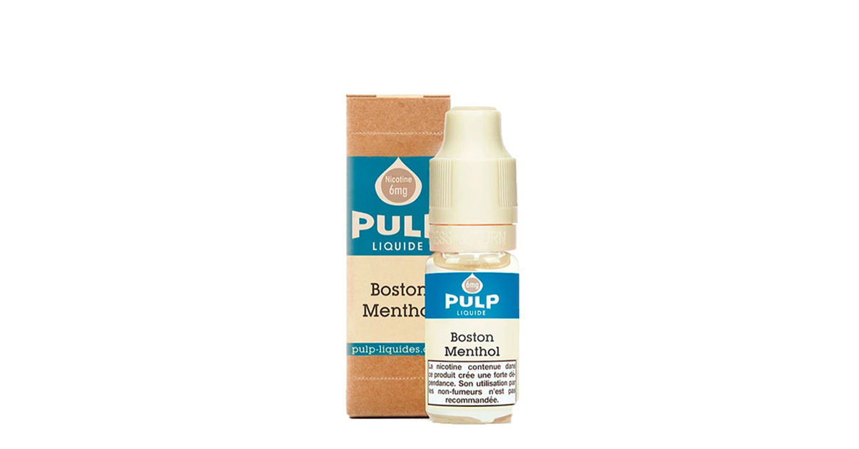 Boston Menthol - Pulp - Pulp - La petite vaporette