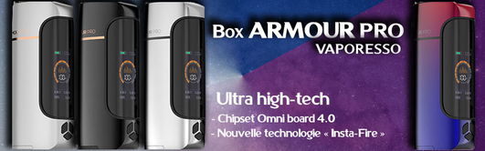 La box Armour Pro de Vaporesso - Ultra high tech - Test Matriel - La  petite vaporette