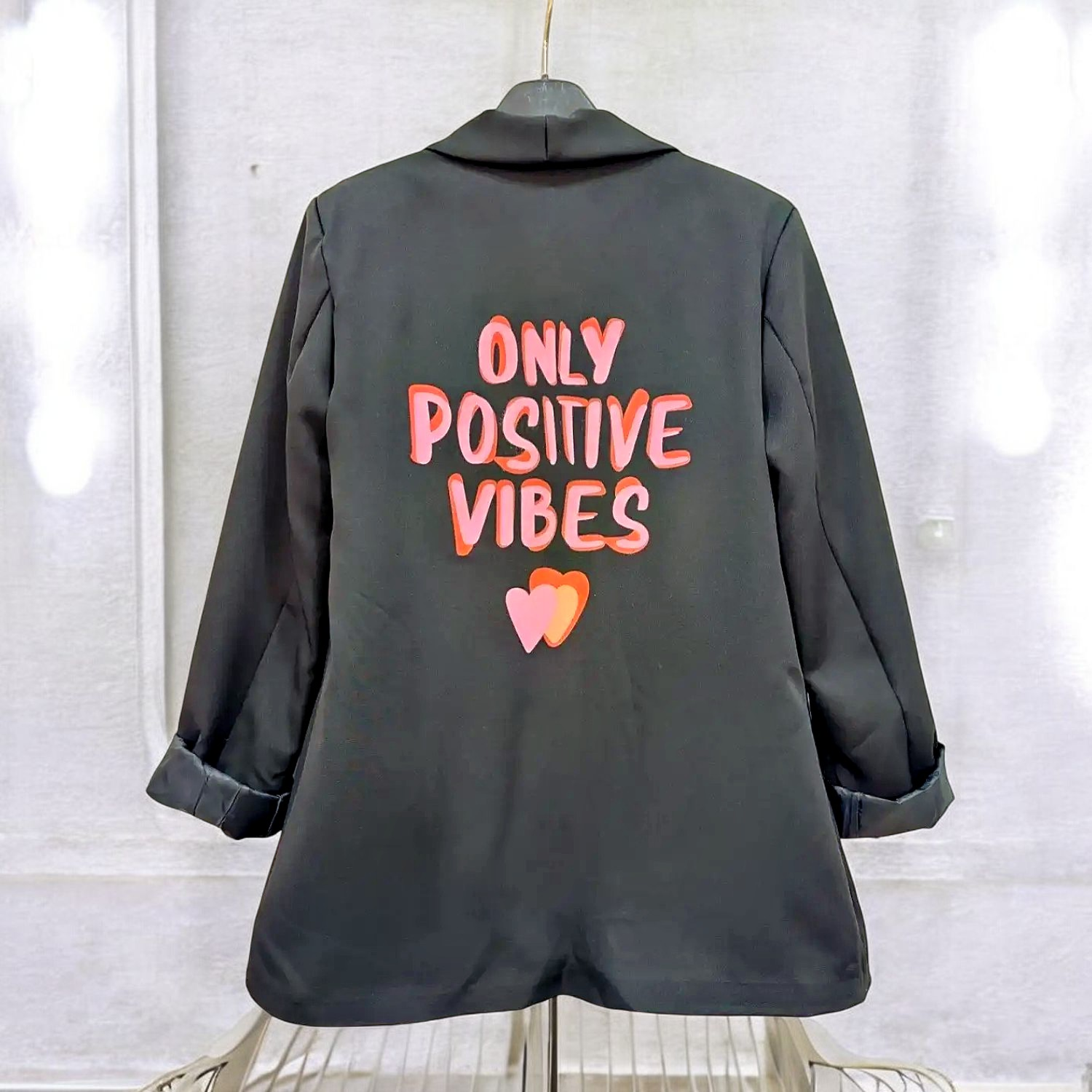 Blazer Only Positive Vibes pour Femme