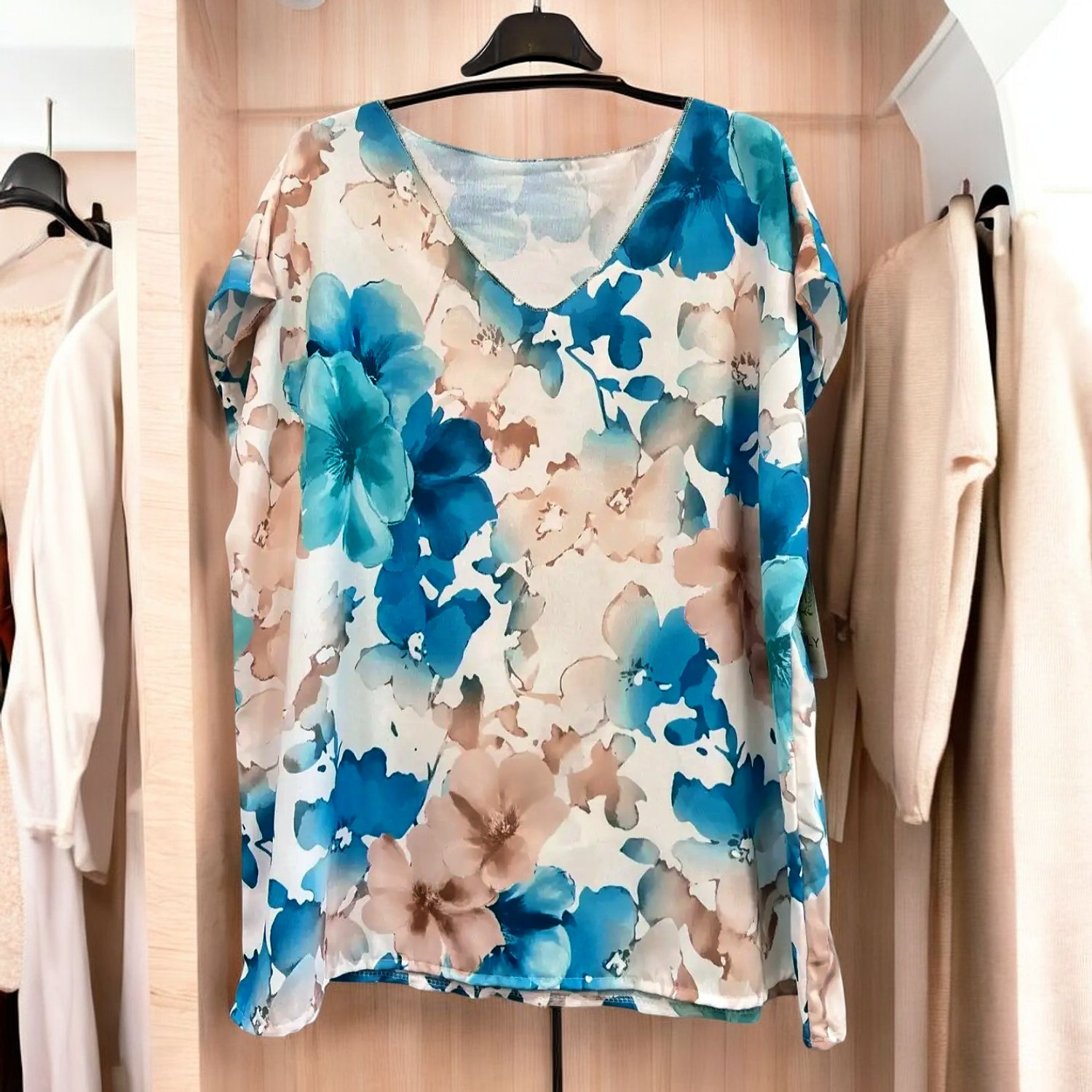 Blouse Élégante fleurie