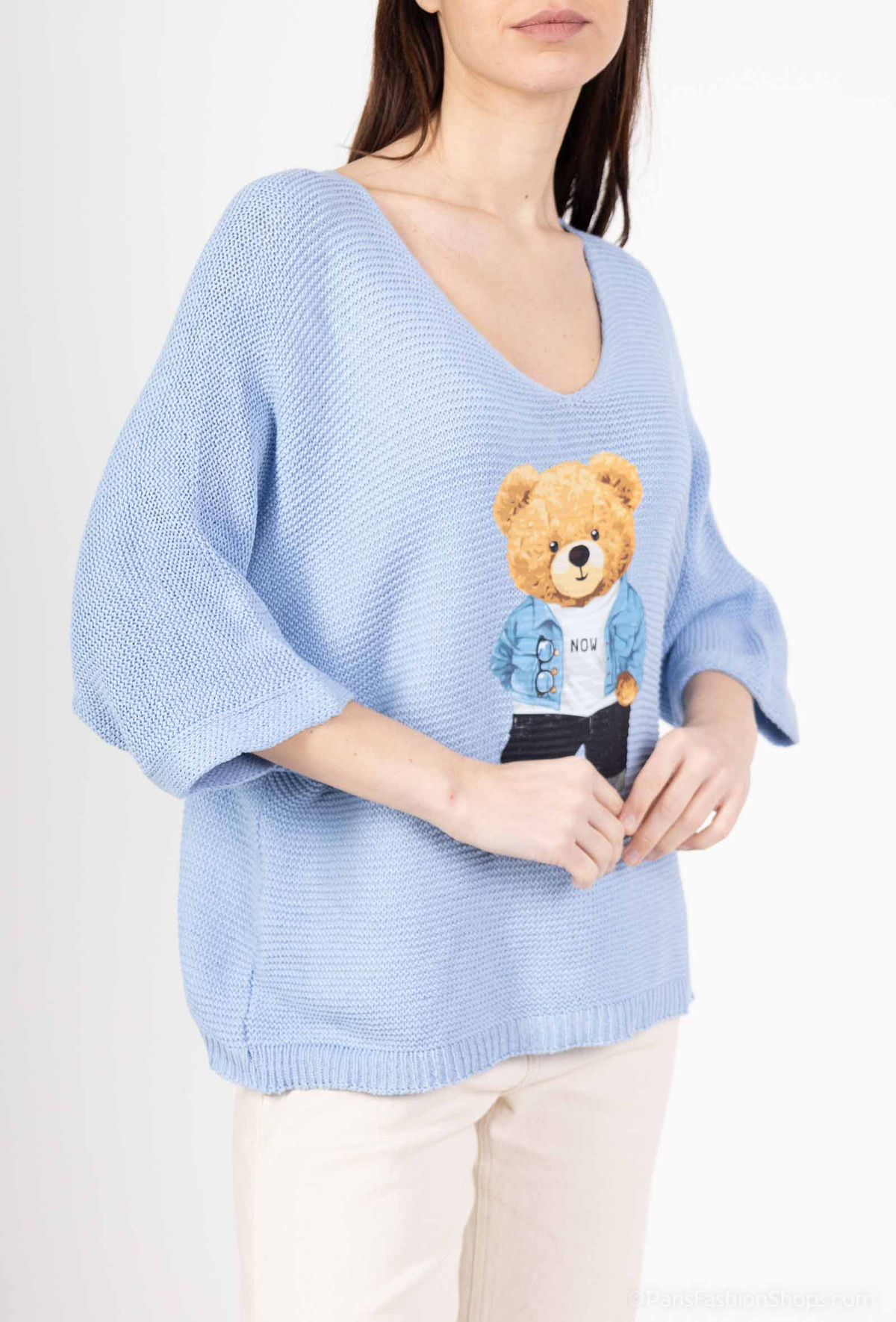 pull-manches-trois-quart-imprime-nounours_blanc_67b0cde22e59f