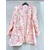 Blazer Fleuri Éclatant Femme Grande Taille – Vibrant et Élégant