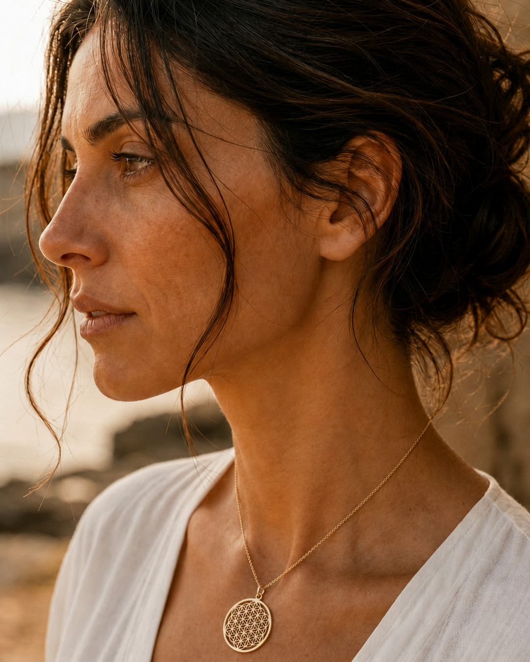 58 - Pendentif Fleur de Vie