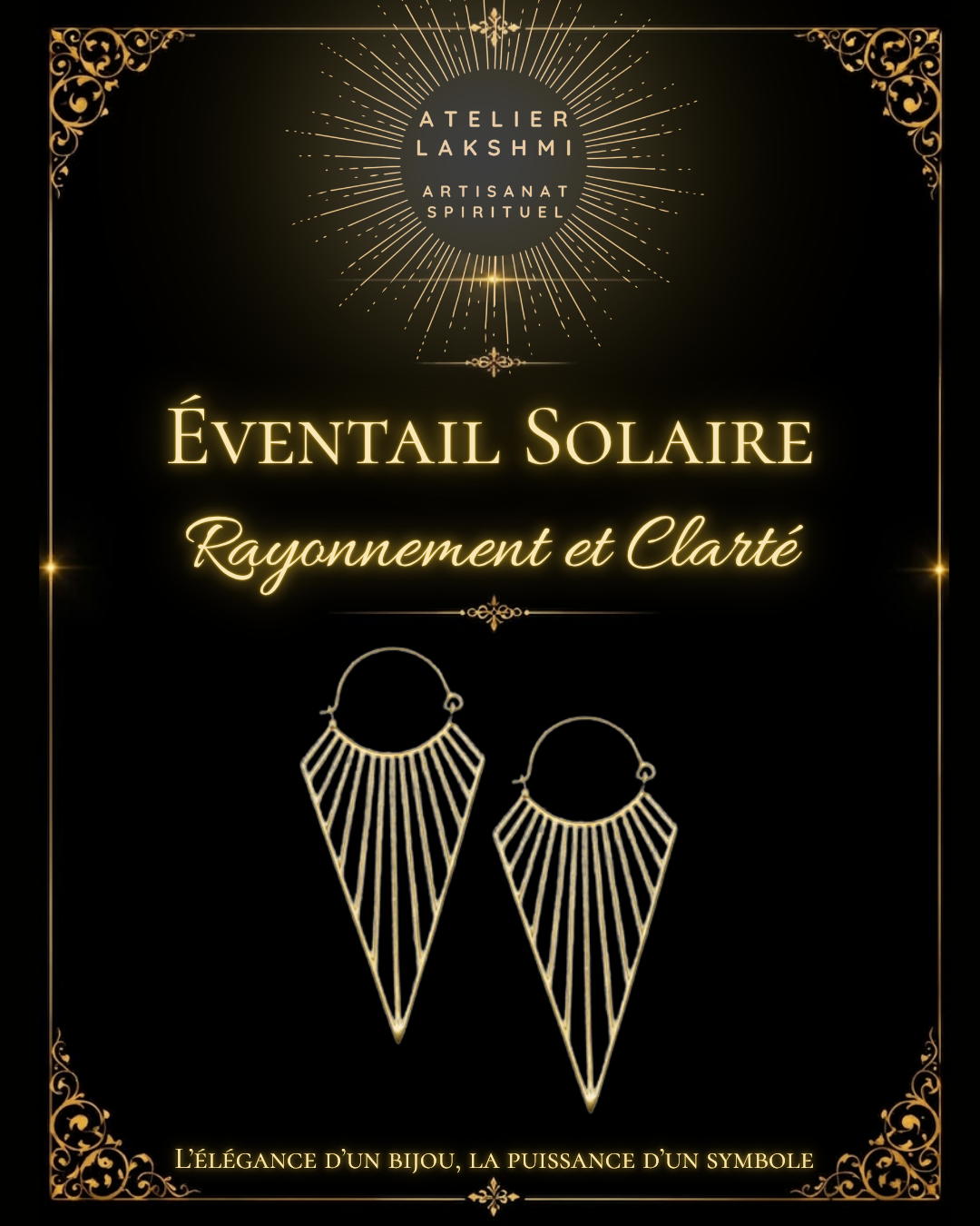 140 - boucles-oreilles-eventail-solaire