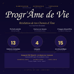 Progr'Âme de Vie, rapport personnalisé numérologie, astrologie et tarot