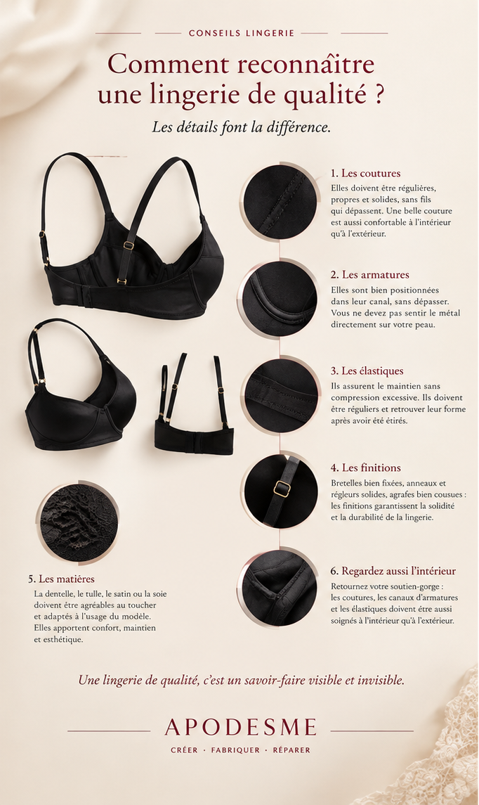 Comment reconnaître une lingerie de qualité ?