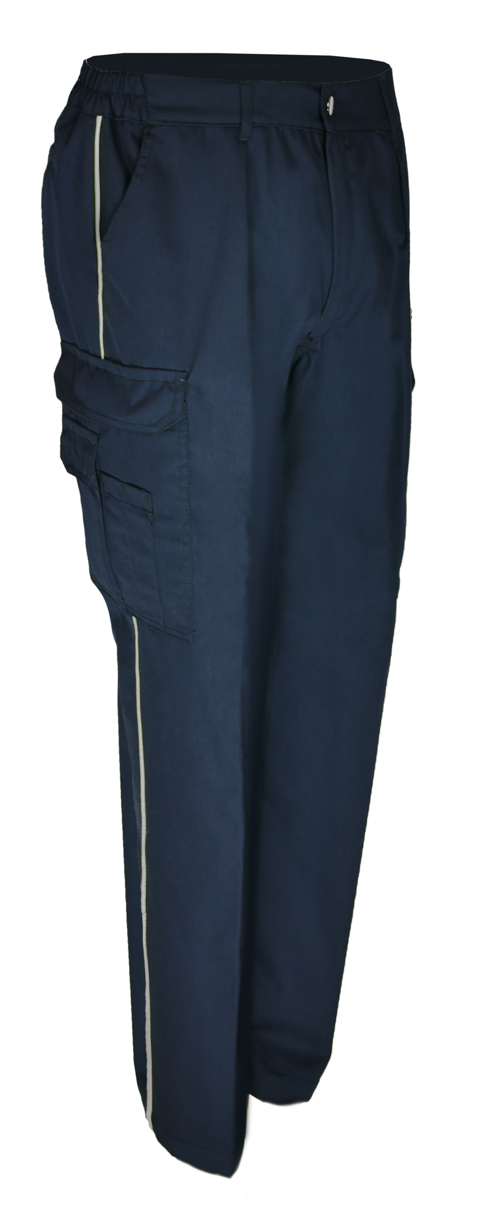 Pantalon Marine Silver Trois quart Face
