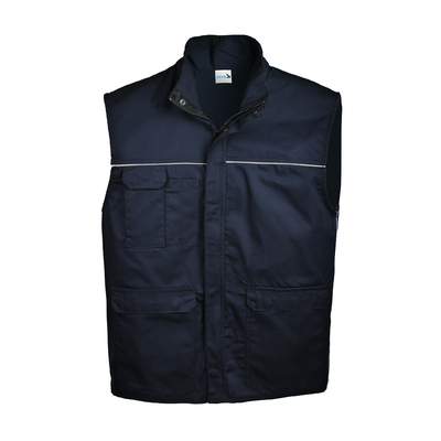 Gilet Marine silver face