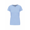 Tee shirt uni en coton - Qualité supérieure - Femme - K380