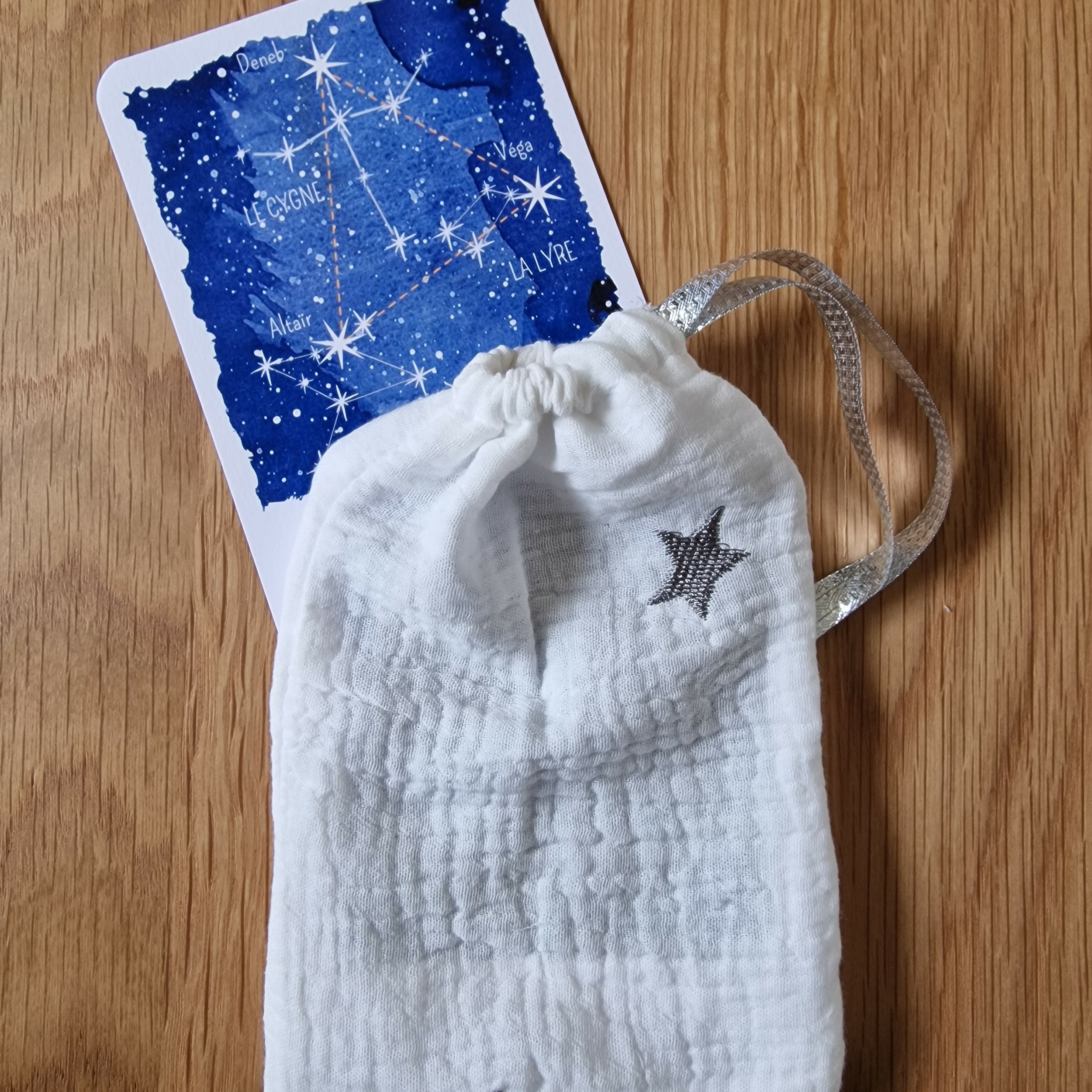 pochon cartes de constellations