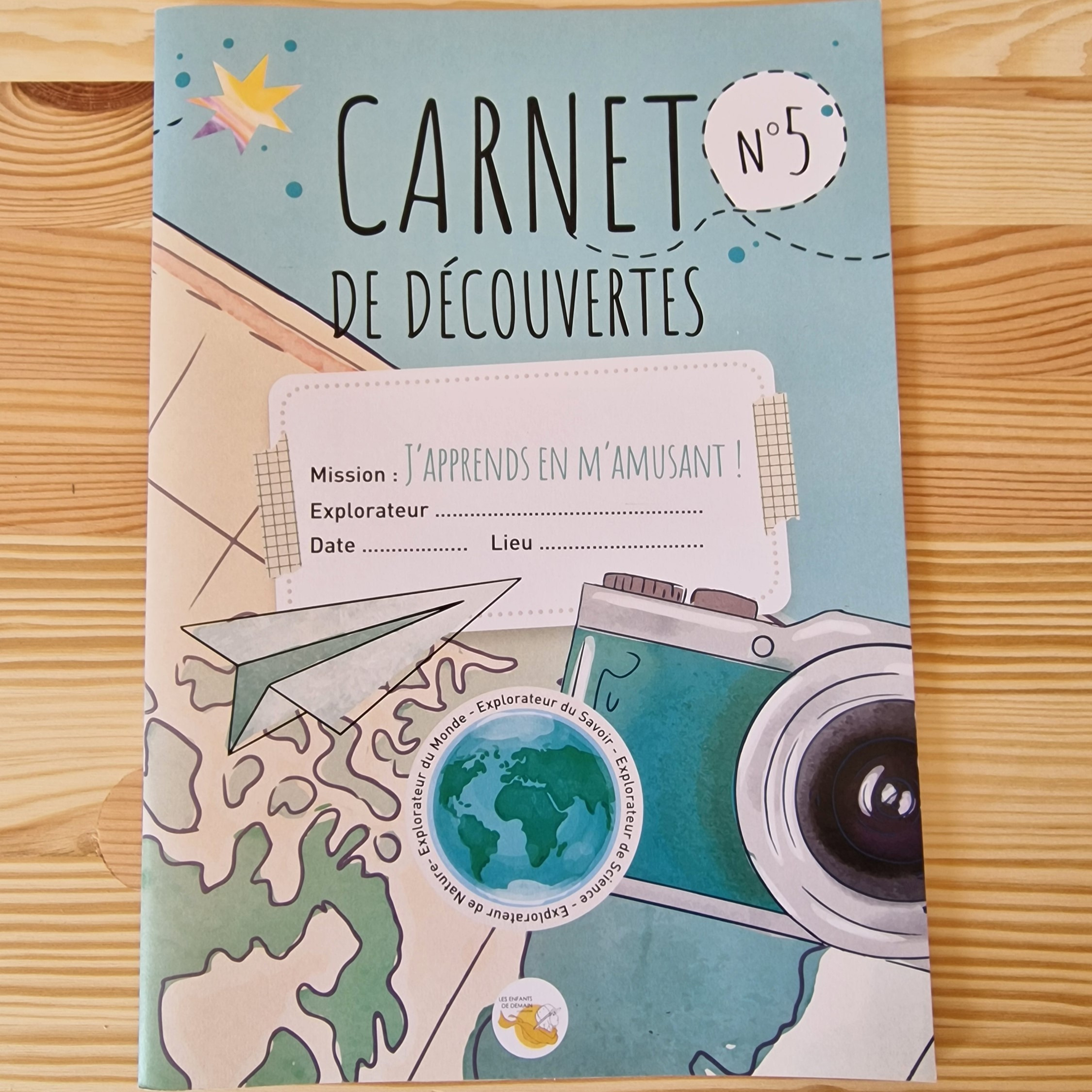 Carnet dactivité Japprends en mamusant