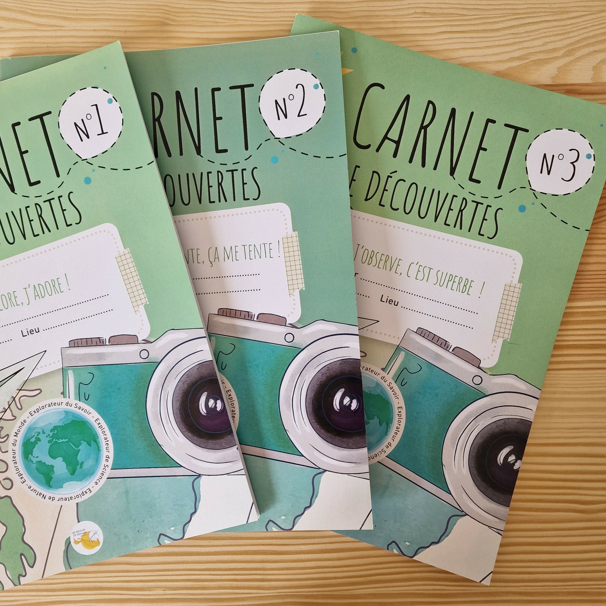Lot carnets dactivités