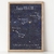 Affiche carte des étoiles et des constellations étoile polaire