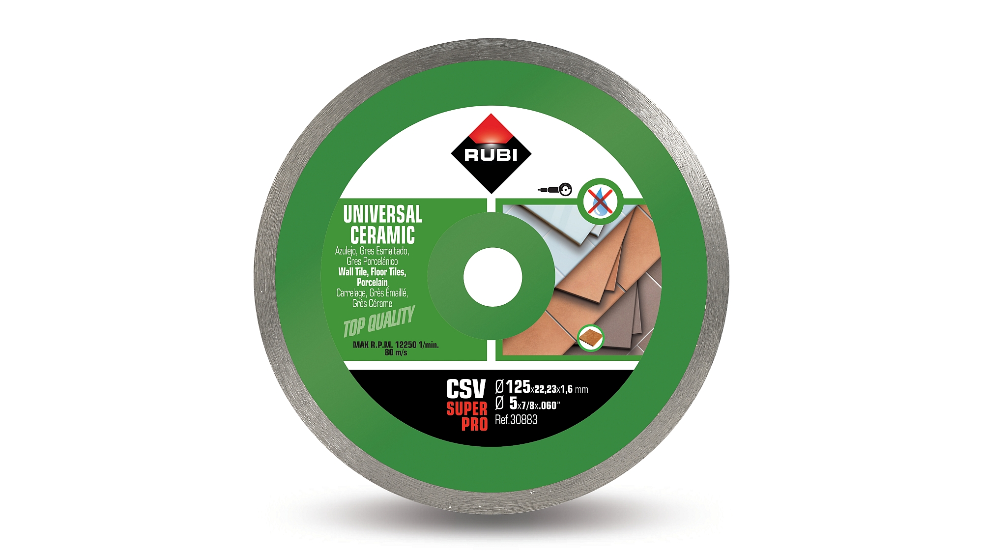 30883-disque-diamant-general-pour-carrelage-jante-continue-csv-125-superpro-rubi