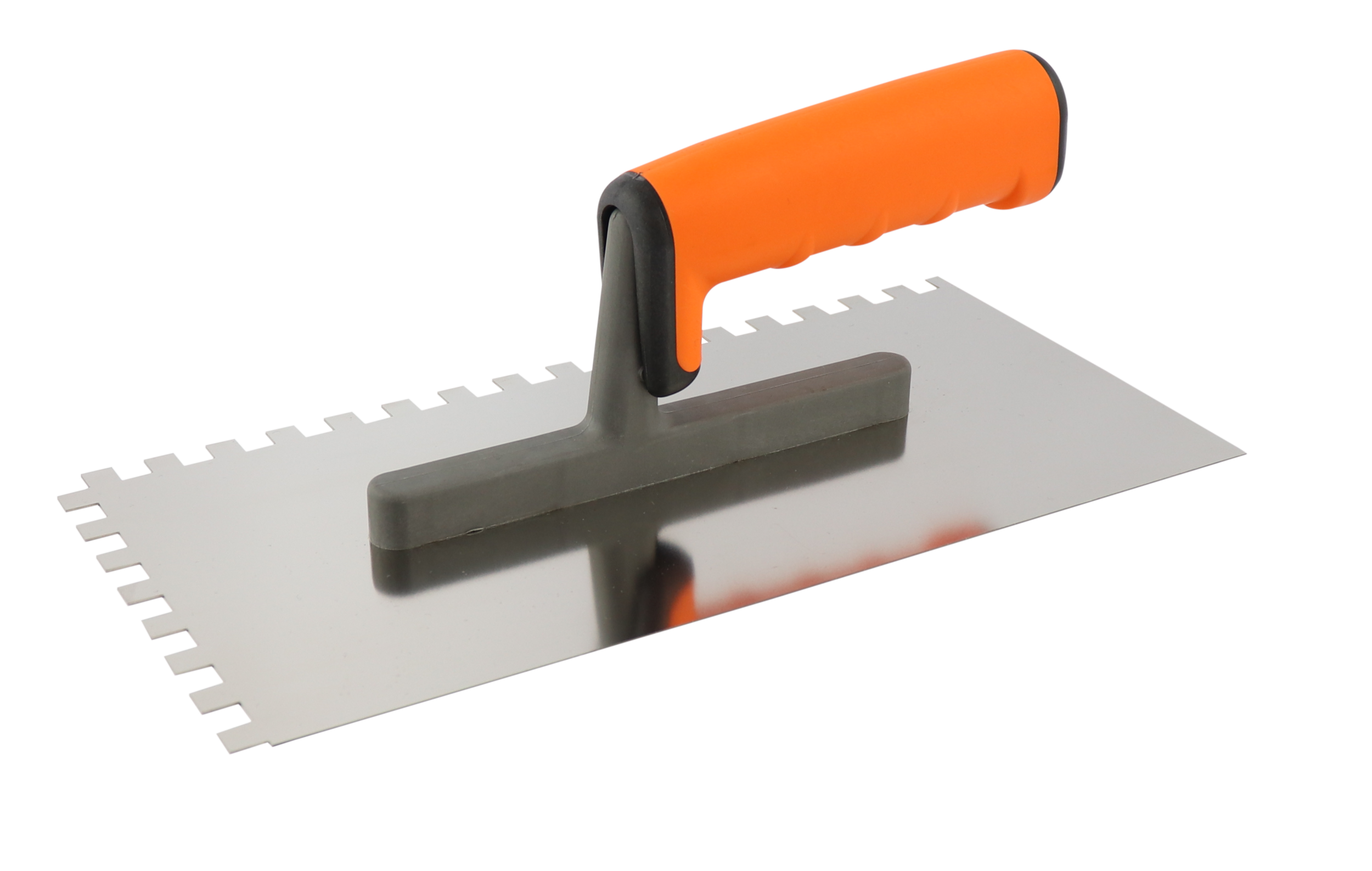 Platoir cranté inox 130x270 mm denture carrée 6253