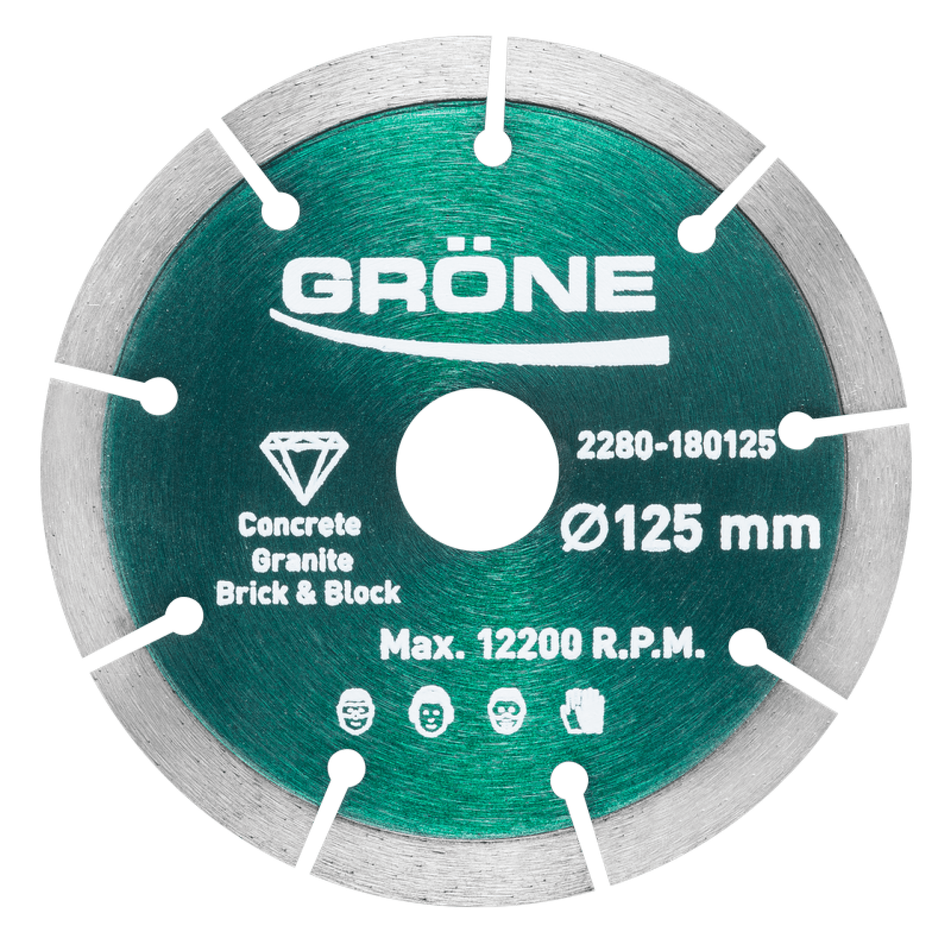 Disque diamant GDB-S-PRO 125 GRÖNE