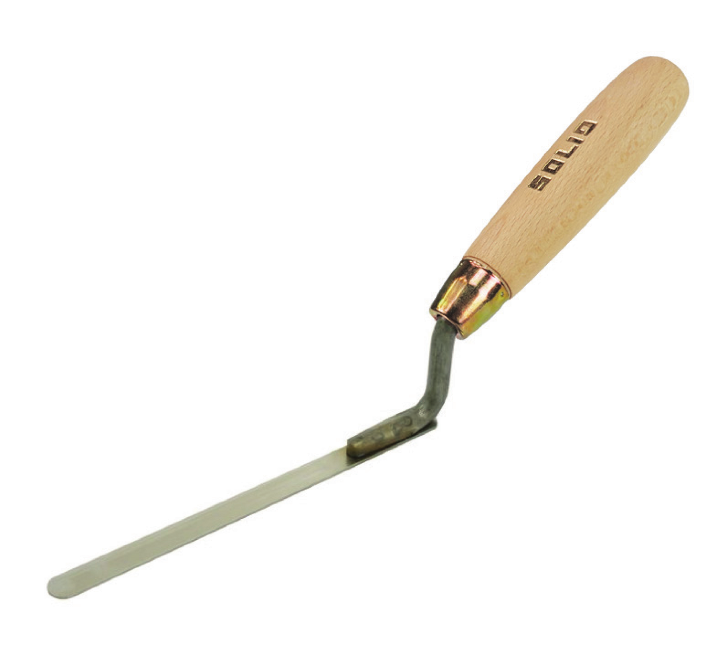 Truelle fer à joint inox manche bois 6160