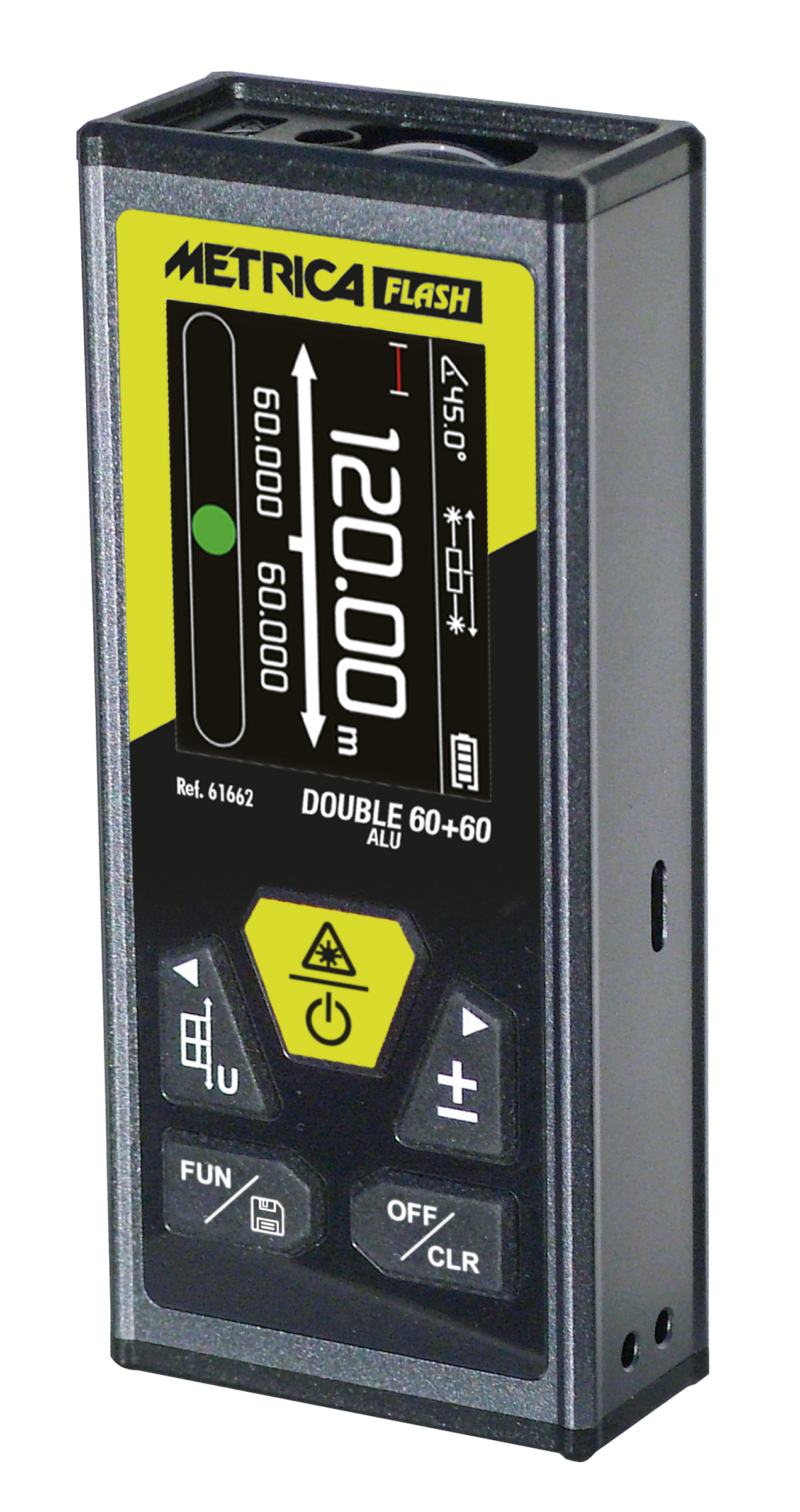 Telemetre metrica 61662_DOUBLE ALU 60+60_