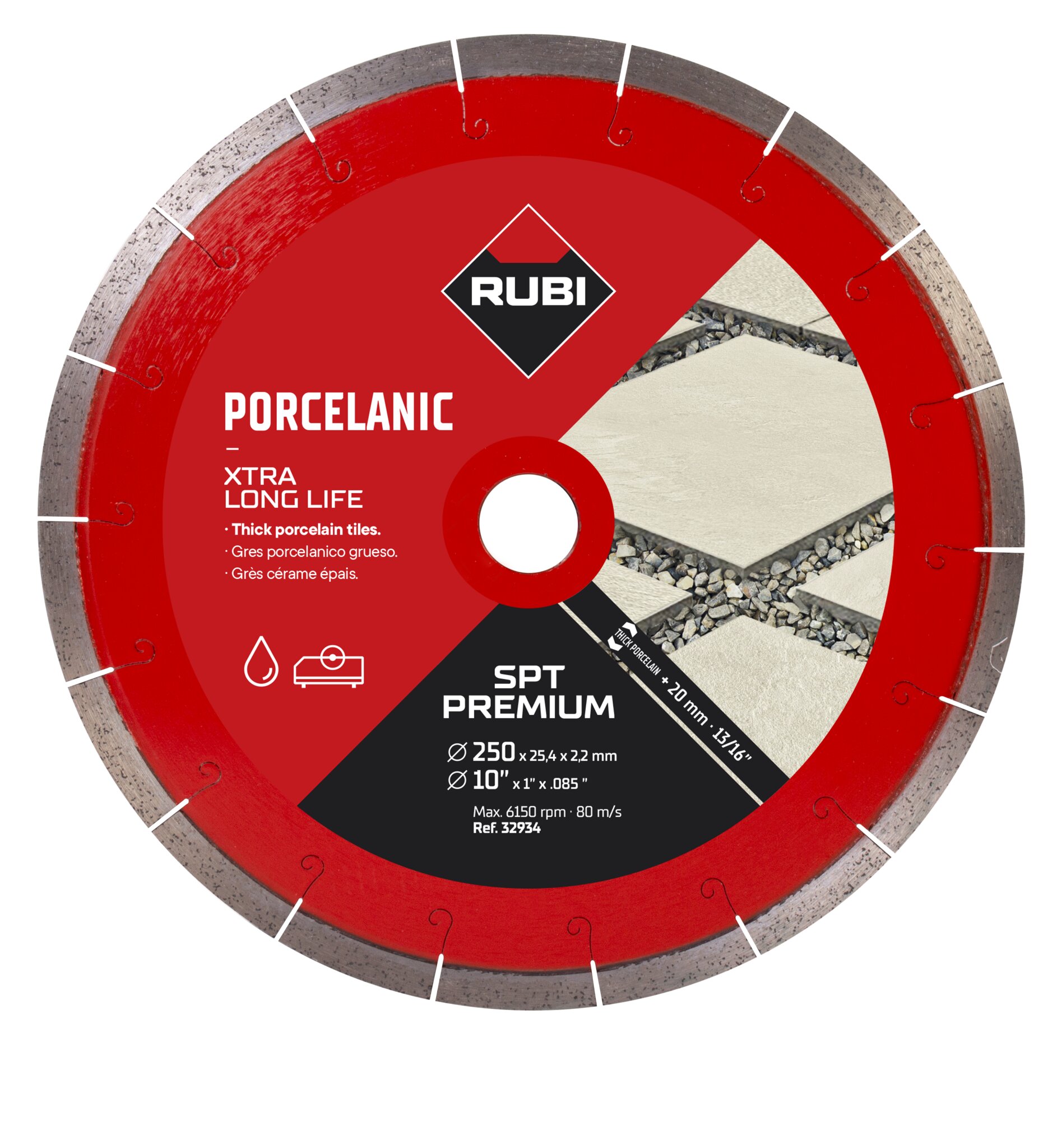 Disque Rubi 32934 SPT 250mm
