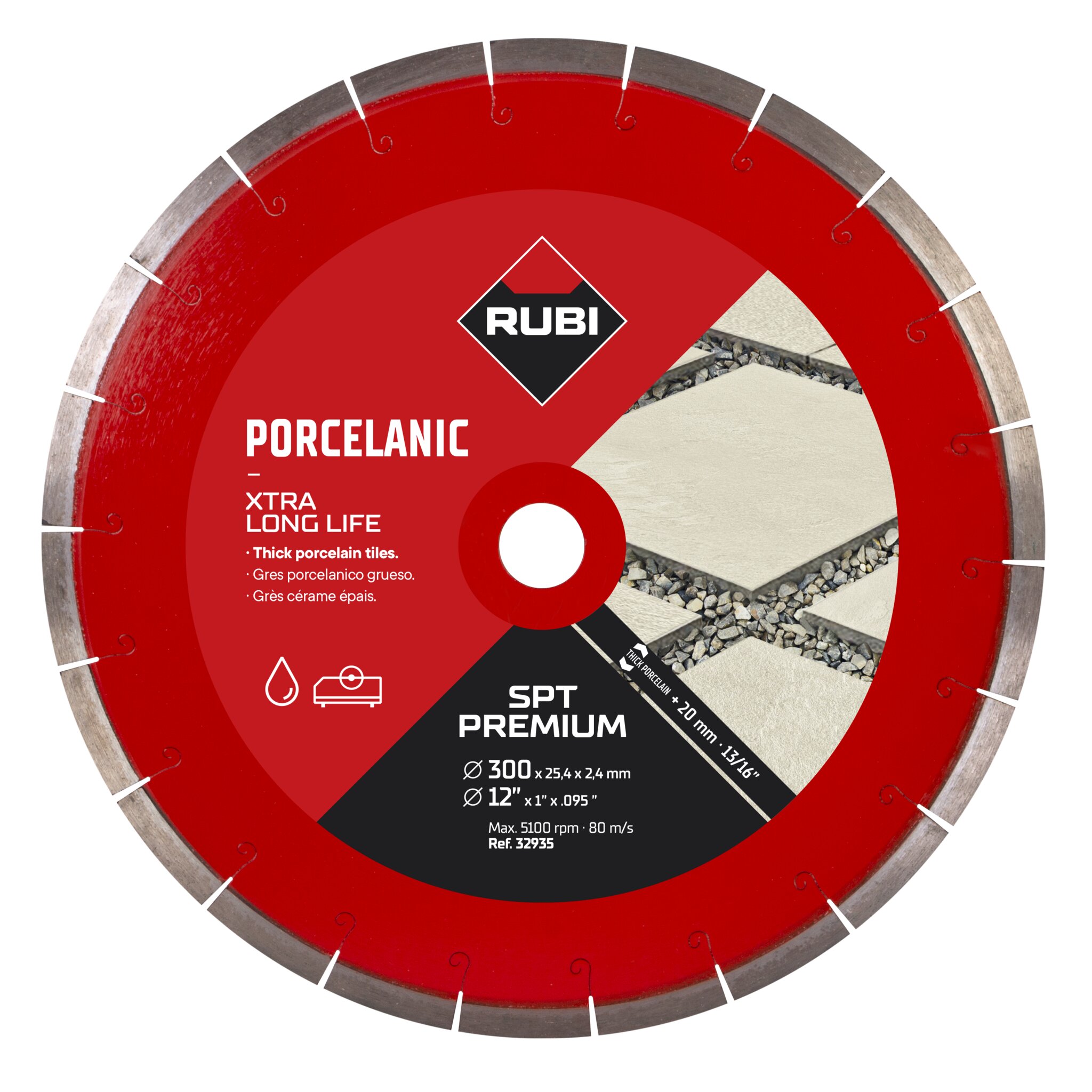 Disque Rubi 32935 SPT 300mm