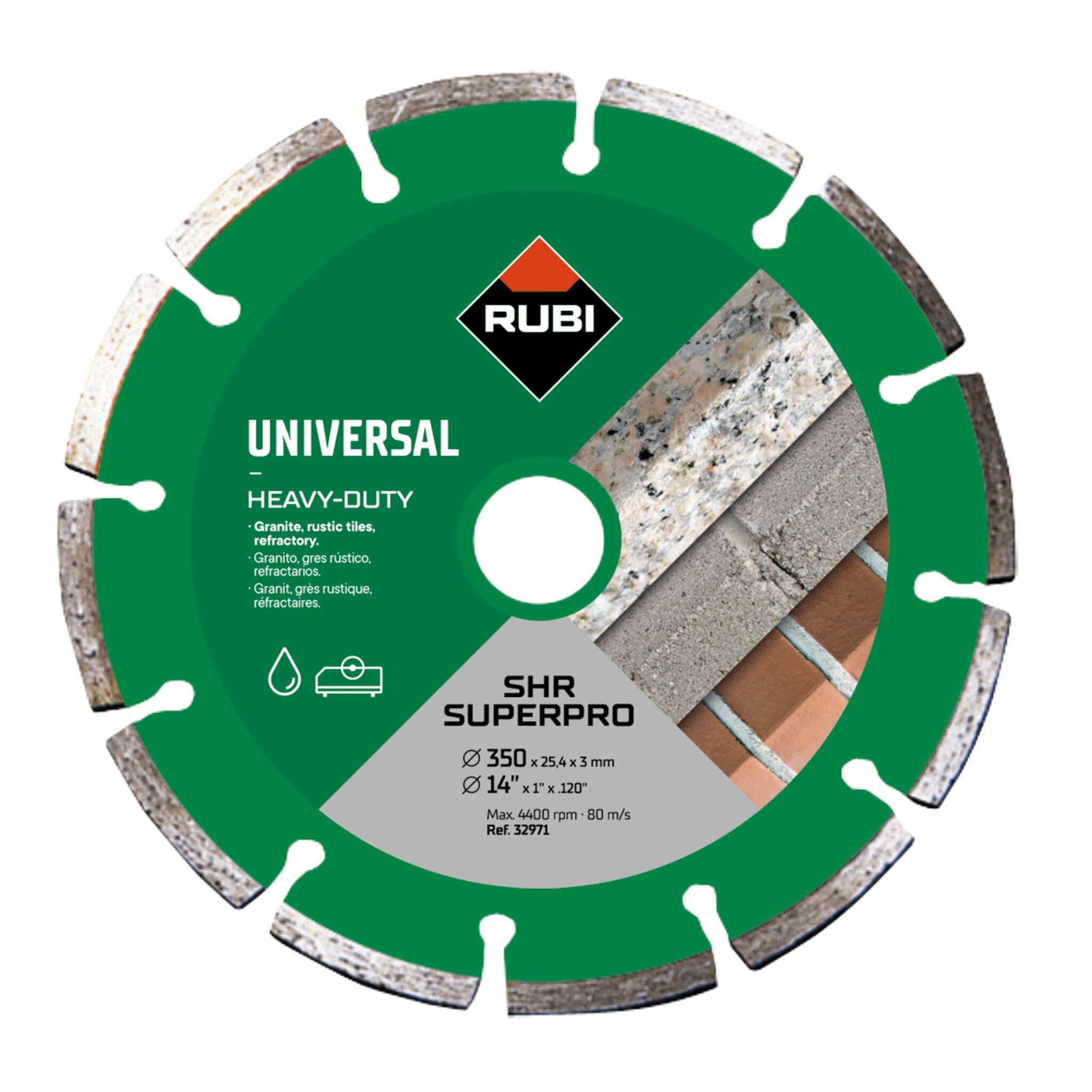 Disque Rubi 32971 SHR
