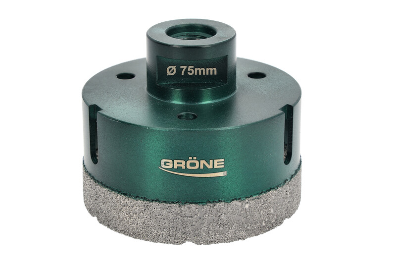 Trépan diamant 75 mm Gröne
