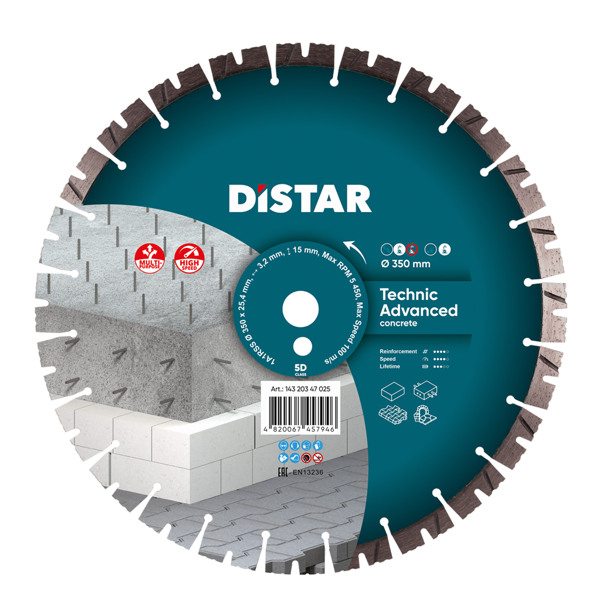 disque-diamant-technic-advanced-350-mm-distar