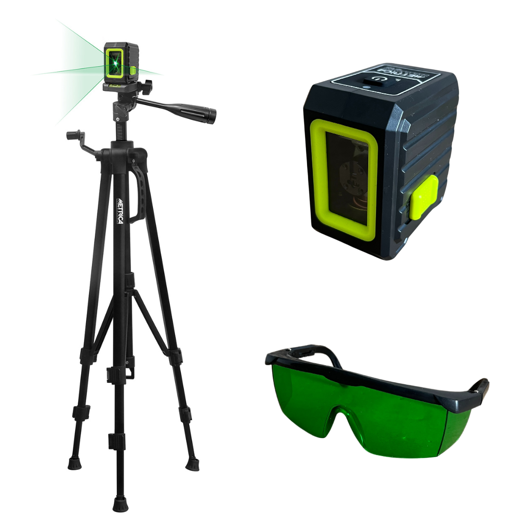 kit-niveau-laser-cross-green-metrica