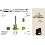 fiche technique croisillon autonivelant Pro Leveling 3mm