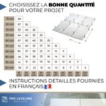 combien faut il de croisillons par mètre carré
