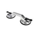 Ventouse double alu K2026-120002 gauche