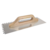 Platoir long inox 130x480 mm manche bois denture carrée 6012