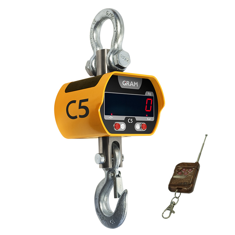 Crane-scale-with-remote-control