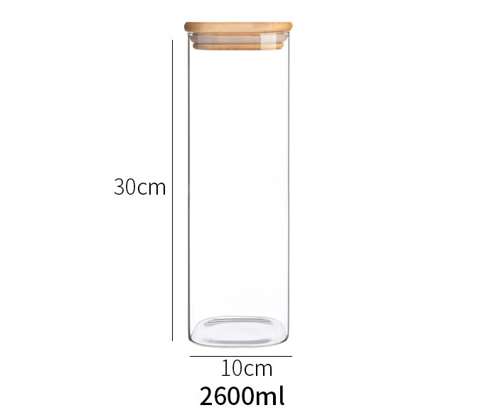 bocal 10 cm x 30 cm - 2600ml