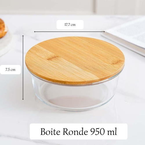 Boite Ronde 950 ml 17.7 x 7.5 cm