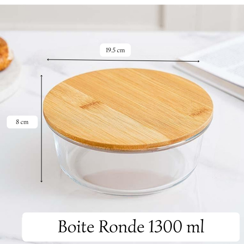 Boite Ronde 1300 ml 19.5 x 8 cm