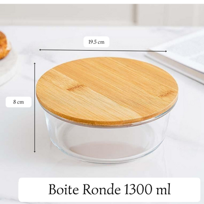 Boite Ronde 1300 ml 19.5 x 8 cm