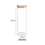 bocal 10 cm x 30 cm - 2600ml