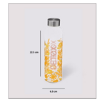 Bouteille detox jaune