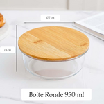 Boite Ronde 950 ml 17.7 x 7.5 cm