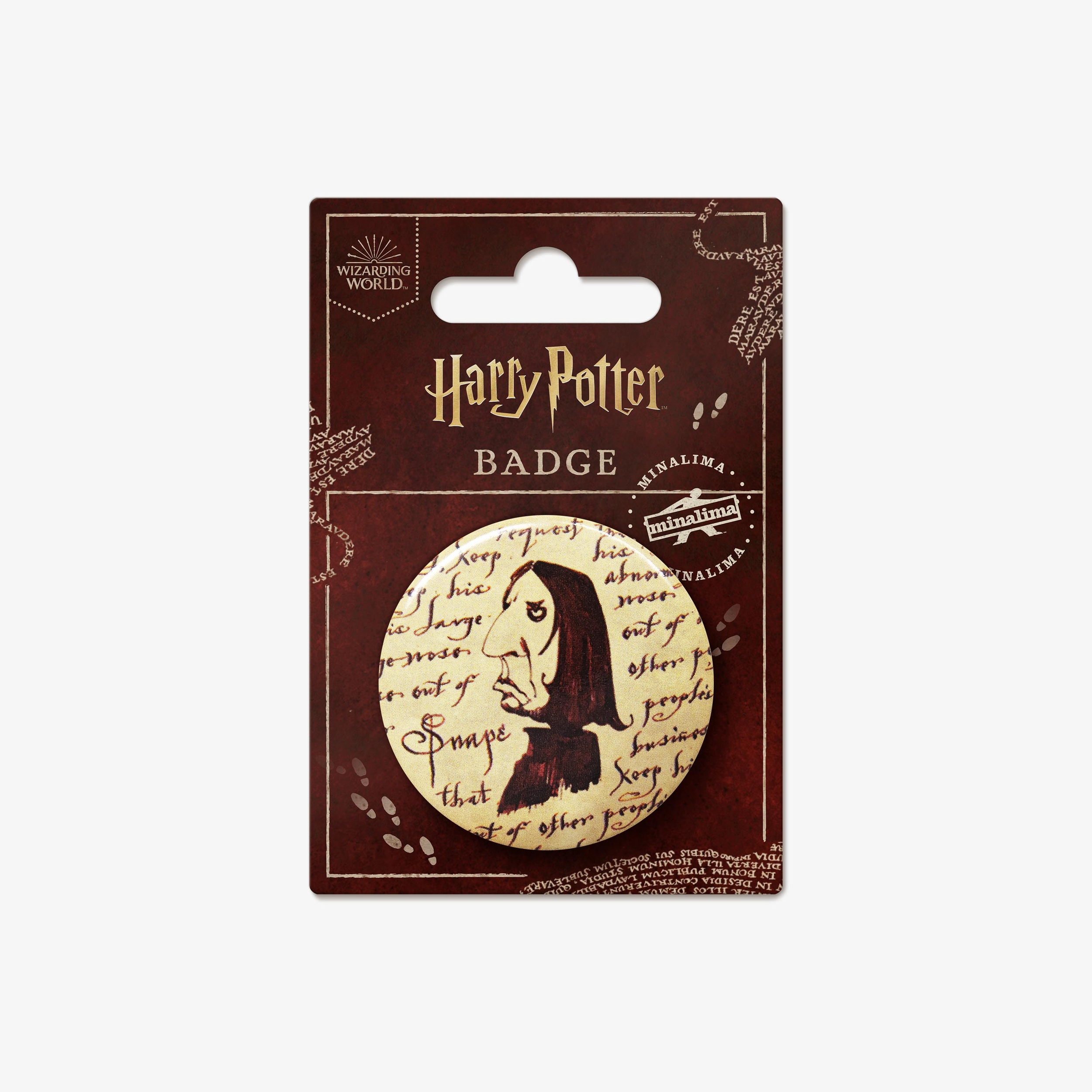 HPBB13_BADGE_THE_MARAUDERS_MAP_PROFESSOR_SNAPE