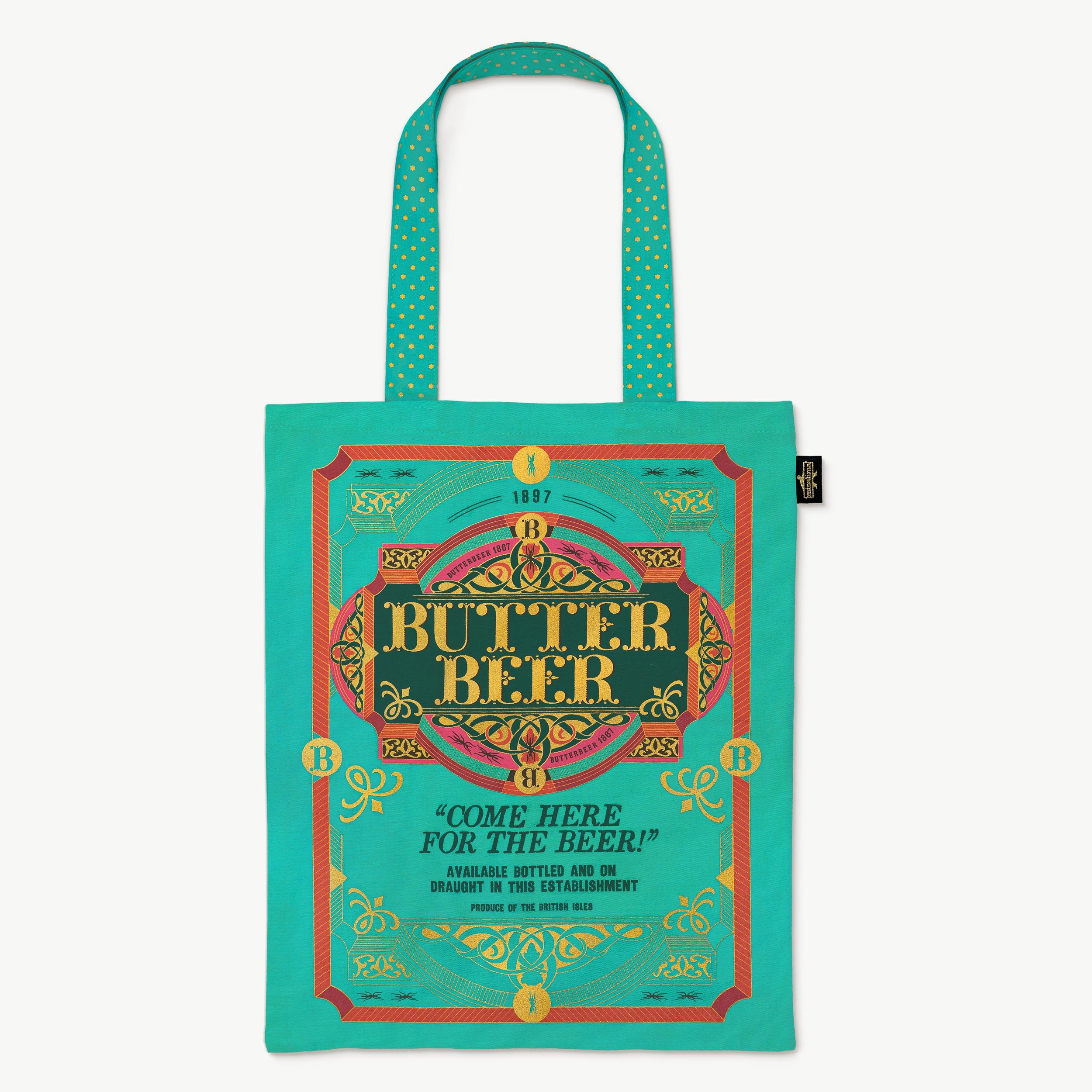 HPTOTE14_TOTE_BAG_BUTTERBEER_ADVERTISEMENT_IMAGE_01_FRONT