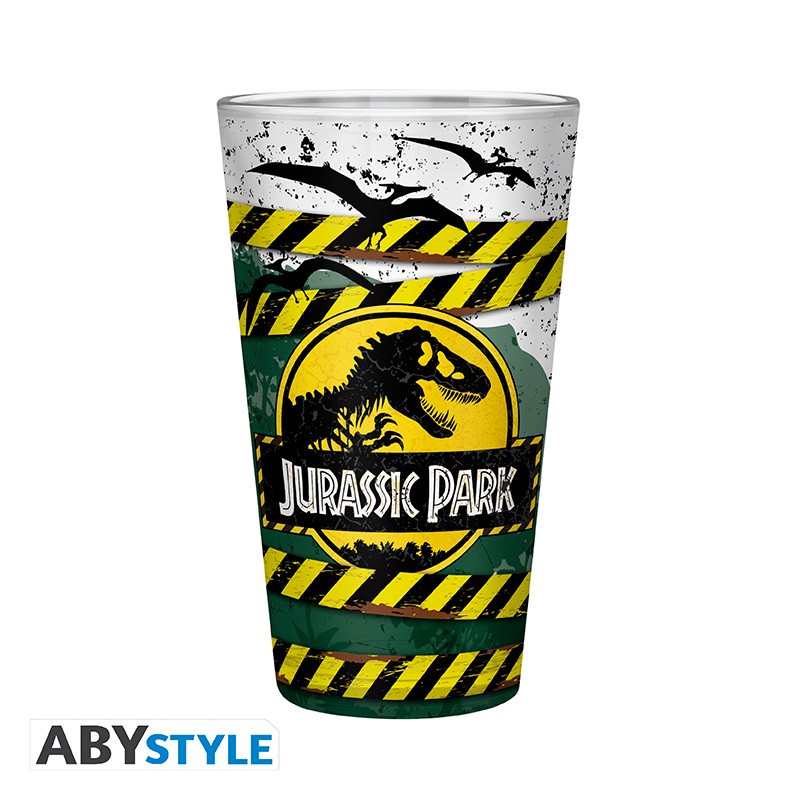jurassic-park-verre-xxl-400-ml-danger-high-voltage-x2