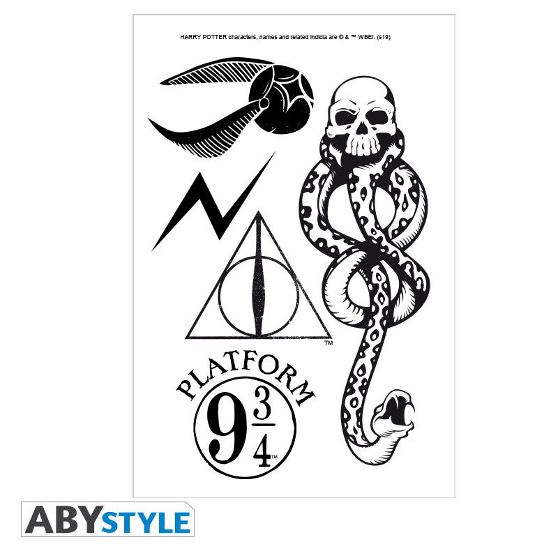 harry-potter-tatouages-15x10cm-x5