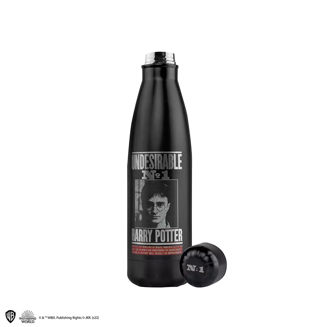 Gourde Isotherme Inox Harry Potter 500ml - Pyramide - Bouteille Magique - Neuf