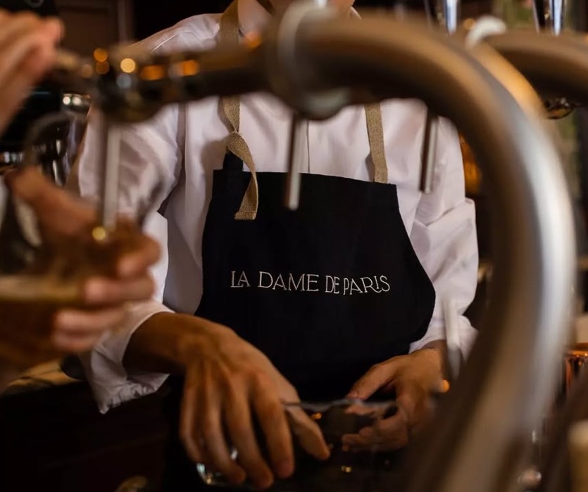 broderie logo la dame de paris