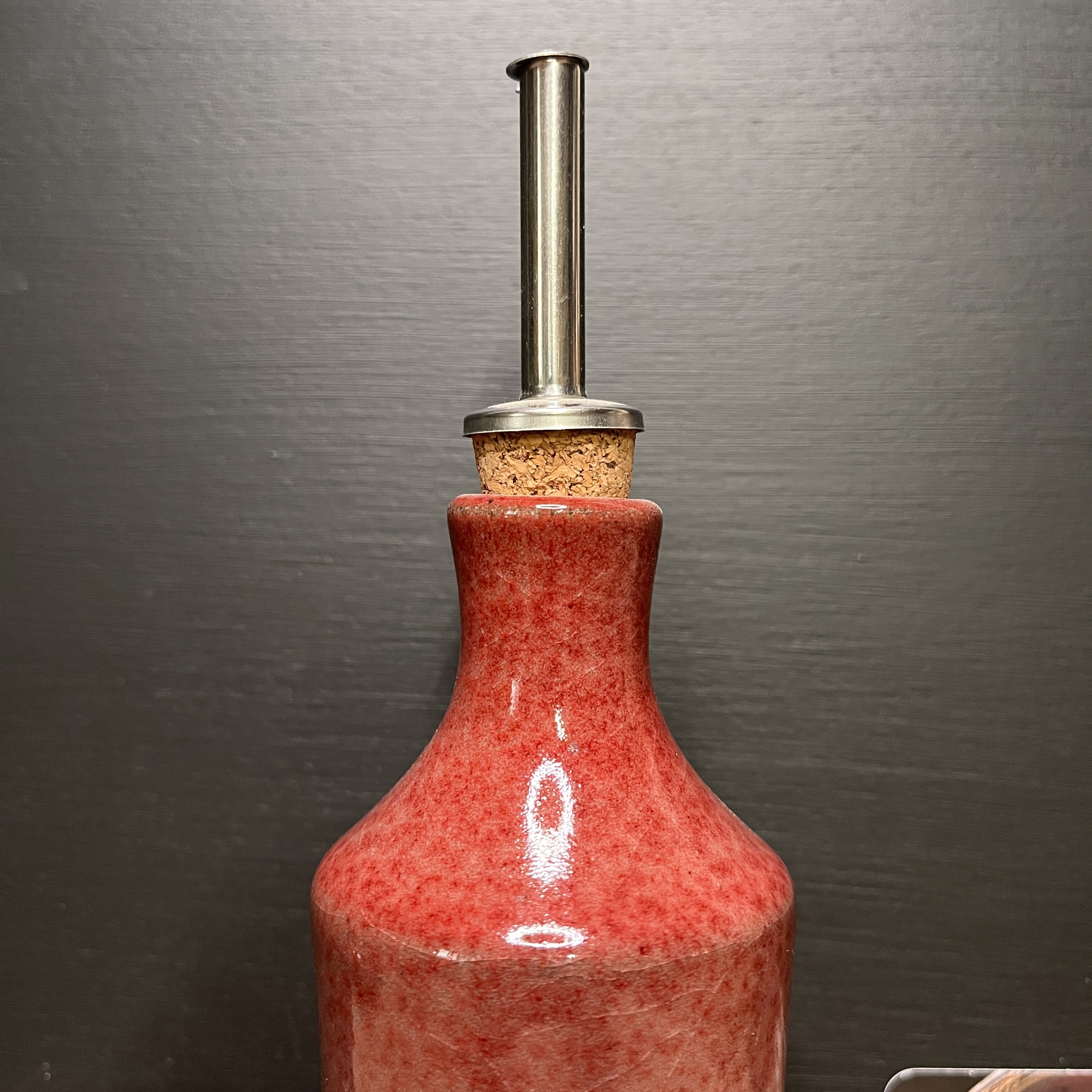 Huilier rouge sang de boeuf