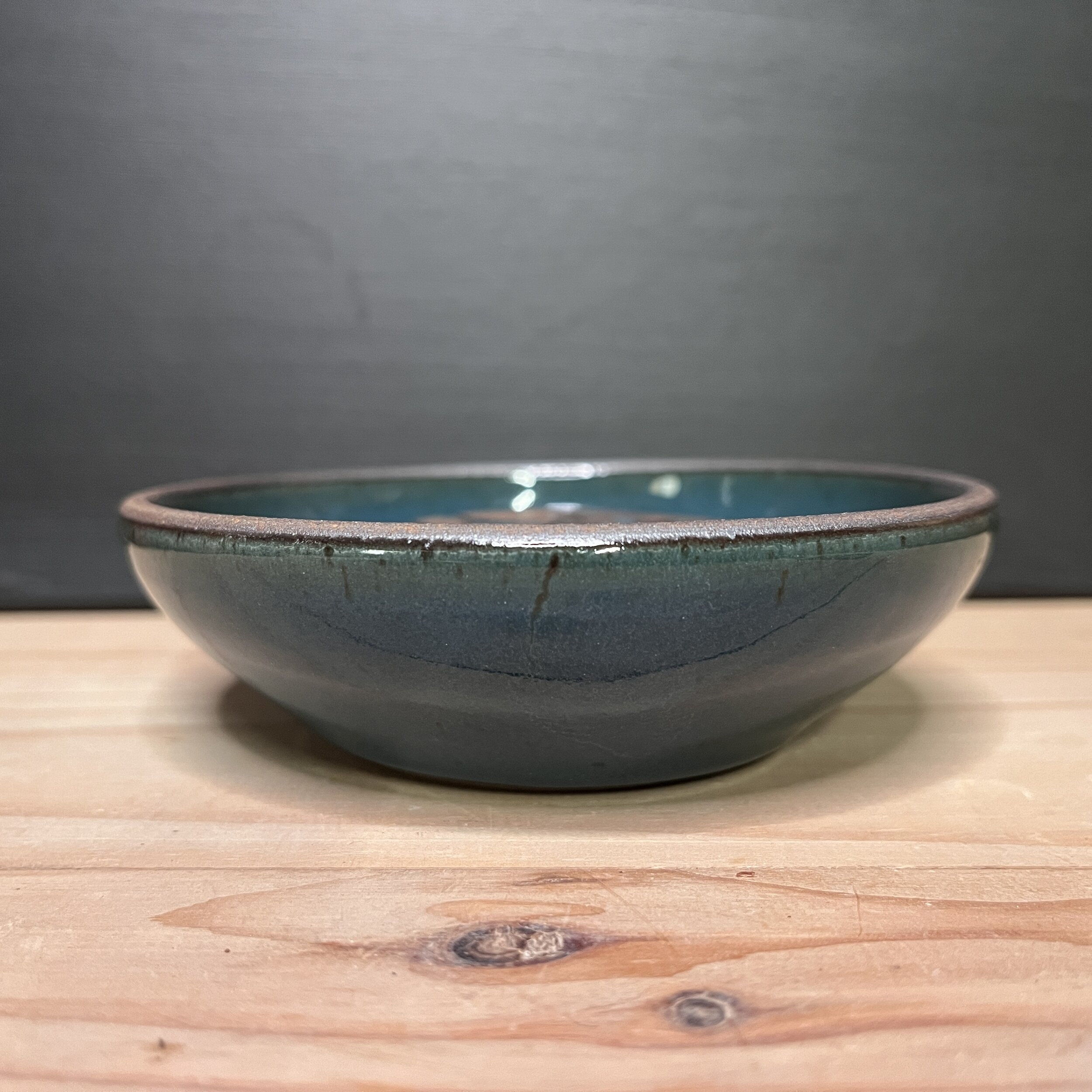 Porte savon bleu kanji amour PSR04#2
