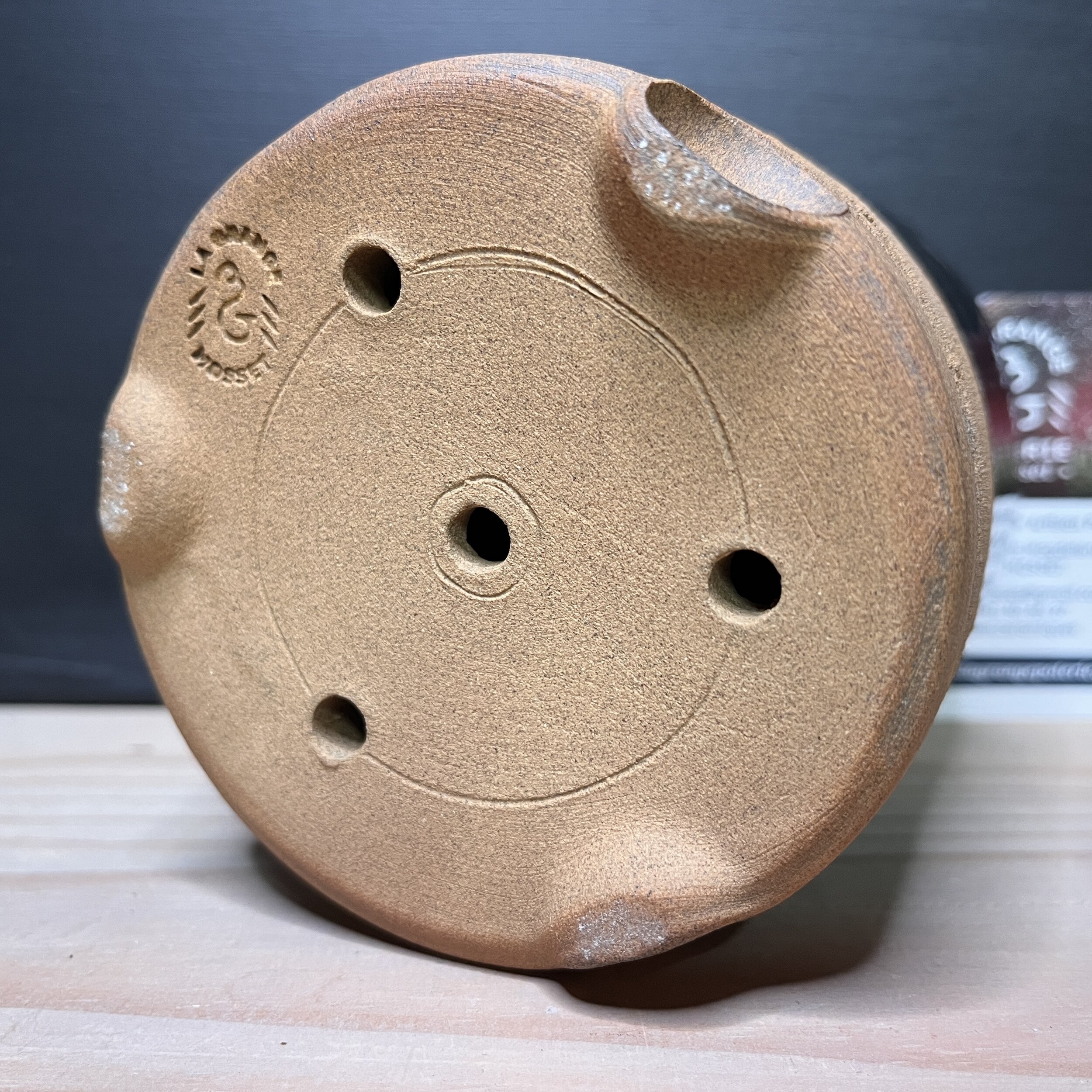 Égouttoir à couvert noir Tenmoku EAC02#2g