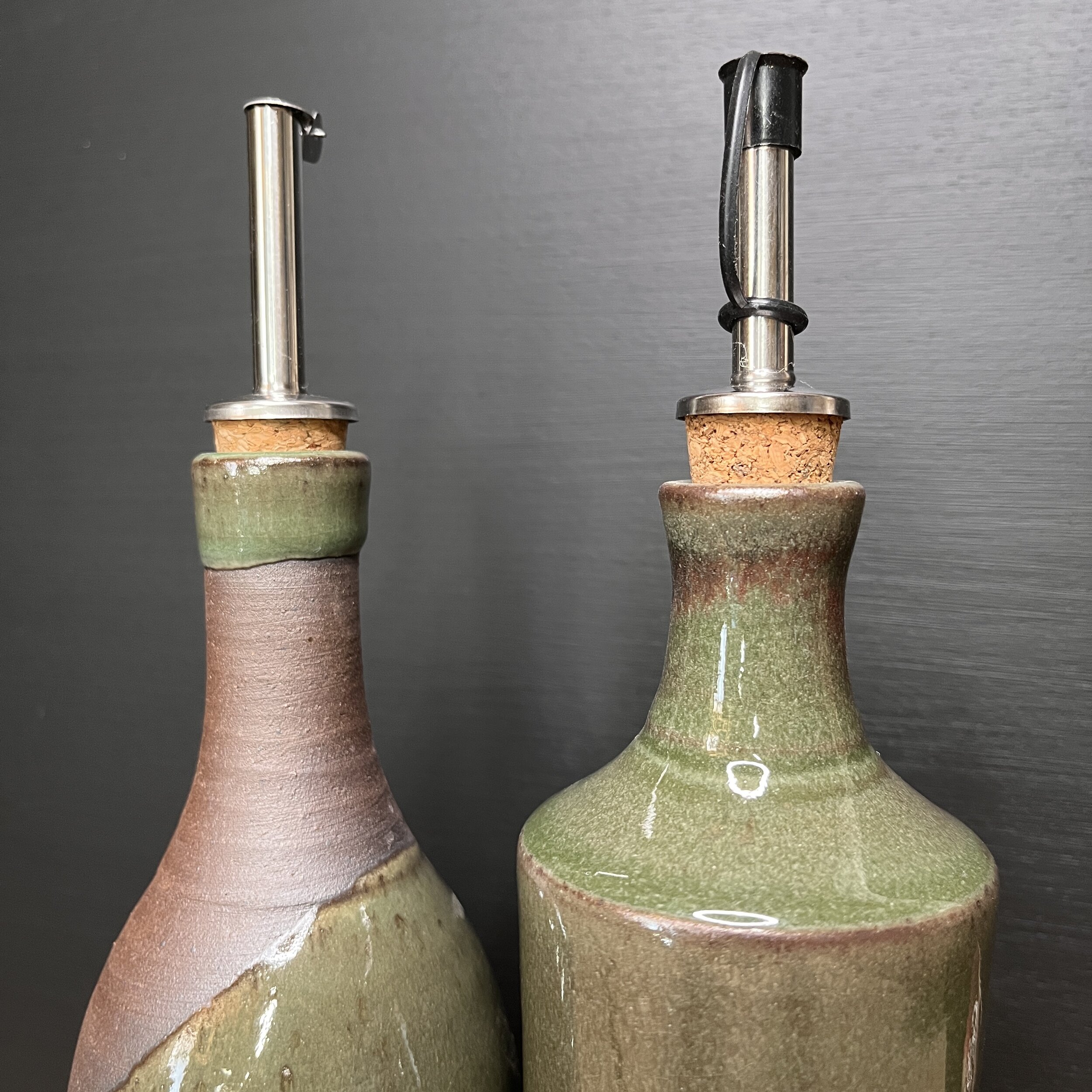 Duo Huile &amp; Vinaigre %22vert Kaki%22 DHL07IMG_1376
